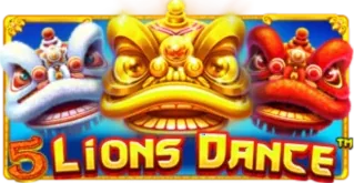 ภาพเกม 5 Lions Dance ที่ ufafox88 รวบรวมไว้