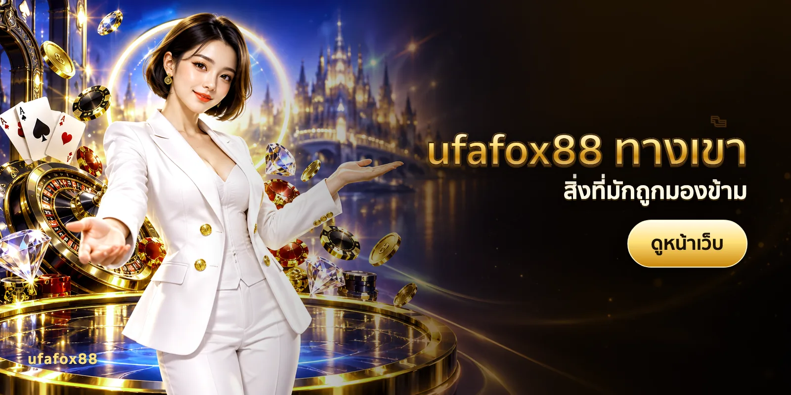 ภาพประกอบบทความ ufafox88 ทางเข้า — สิ่งที่มักถูกมองข้าม